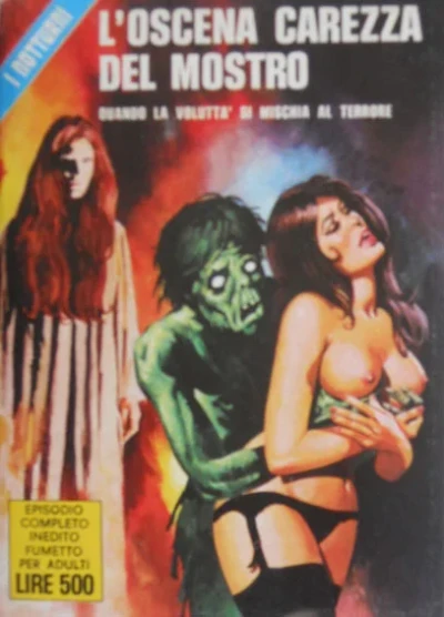 Cover of L'oscena carezza del mostro