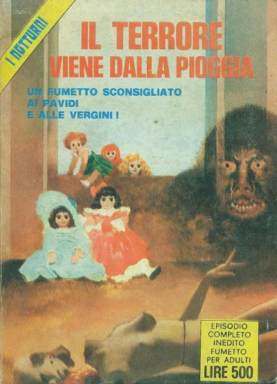 Cover of Il Terrore Viene dalla Pioggia