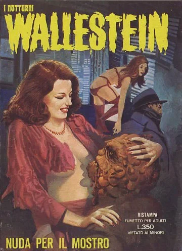 Cover of Nuda per il mostro