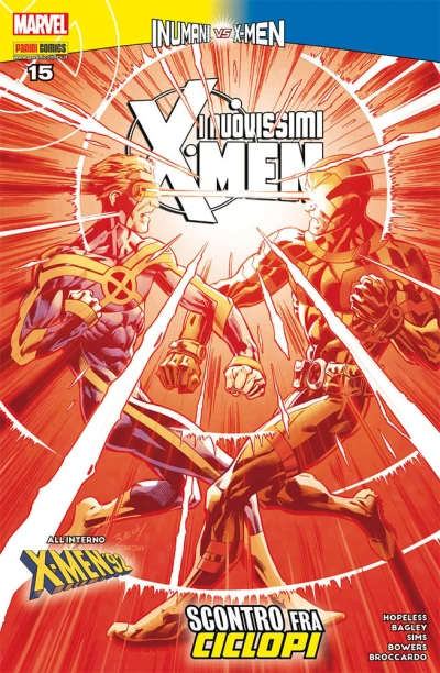 Cover of Scontro fra Ciclopi (Inumani vs X-Men)