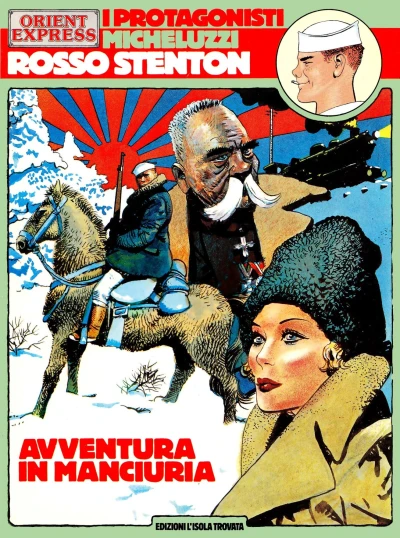 Cover of Rosso Stenton: Avventura in Manciuria