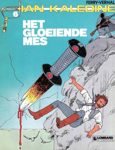 Cover of Het gloeiende mes