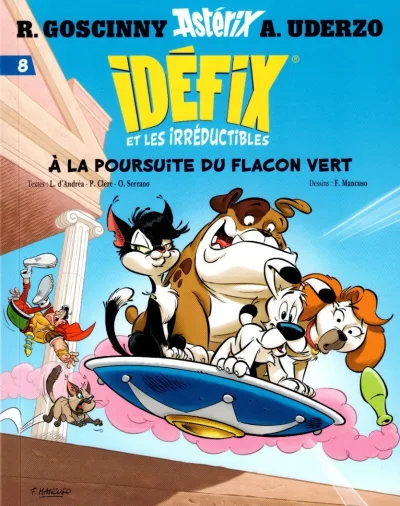 Cover of A la poursuite du flacon vert