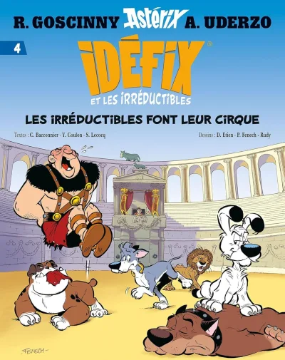 Cover of Les irréductibles font leur cirque