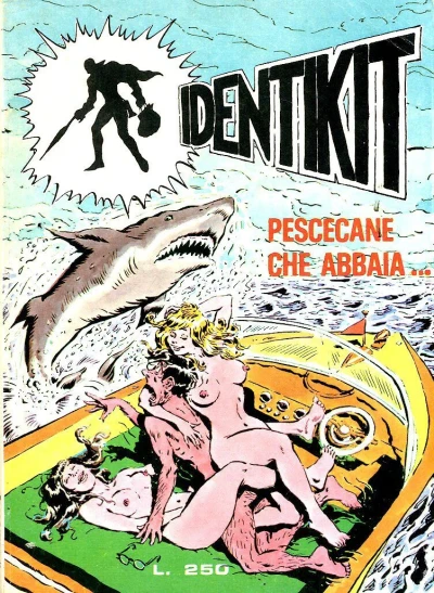 Cover of Pescecane che abbaia...