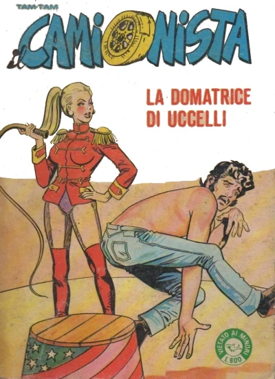 Cover of La domatrice di uccelli