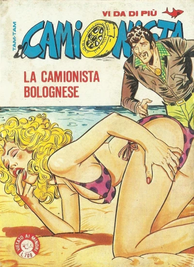 Cover of La camionista bolognese
