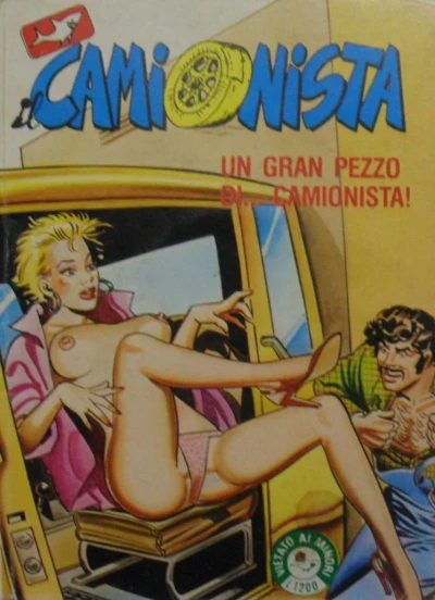Cover of Un gran pezzo di... camionista!