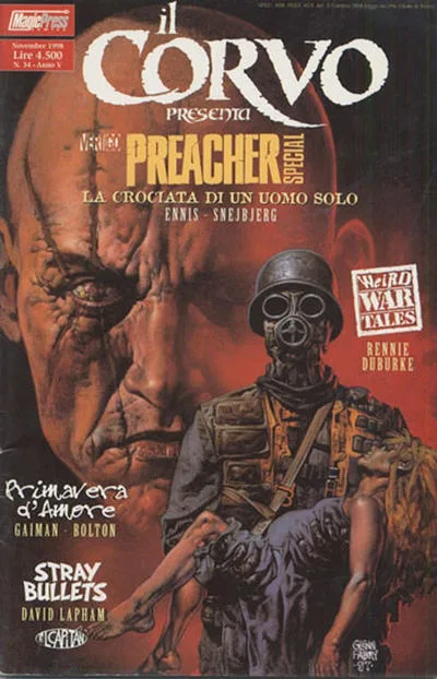 Cover of Preacher Special: La Crociata de un Uomo Solo