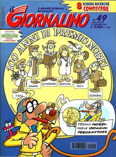 Cover of 100 Anni di Premio Nobel