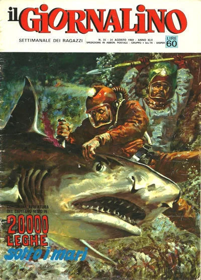 Cover of 20000 Leghe Sotto i Mari