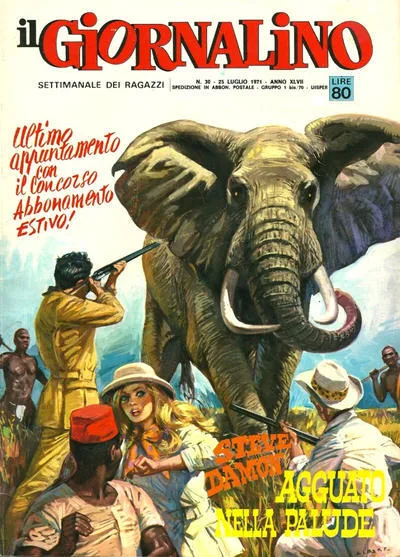 Cover of Agguato nella palude