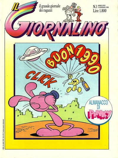 Cover of Almanacco di Pinky