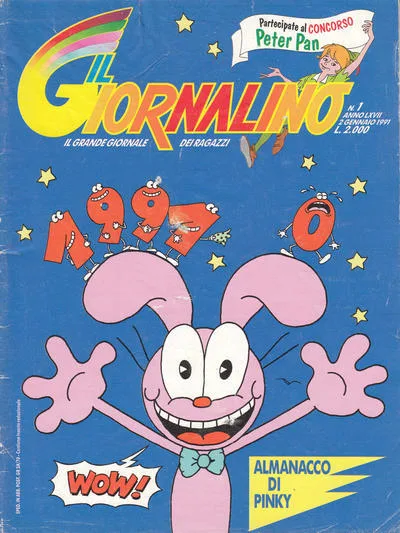 Cover of Almanacco di Pinky