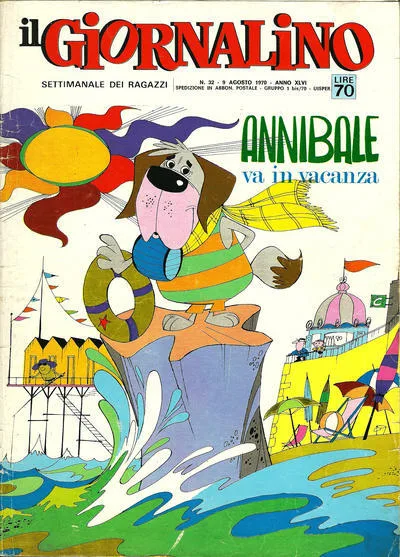 Cover of Annibale va in vacanza