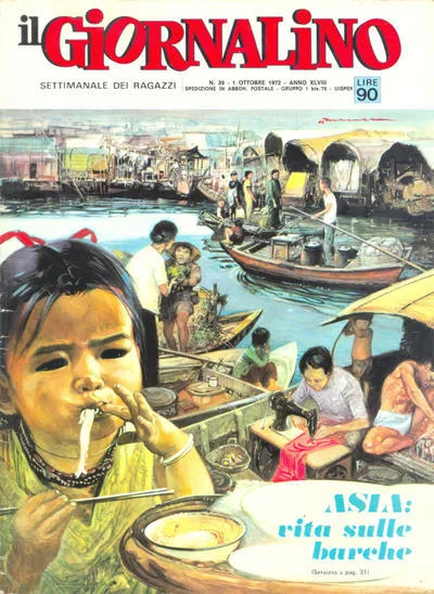 Cover of Asia: vita sulle barche