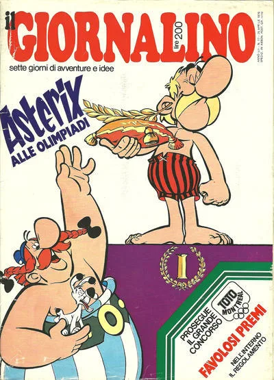 Cover of Asterix alle Olimpiadi