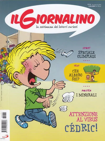 Cover of Attenzione al virus Cedric
