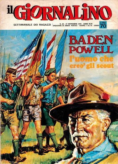 Cover of Baden Powell l'uomo che creò gli scout