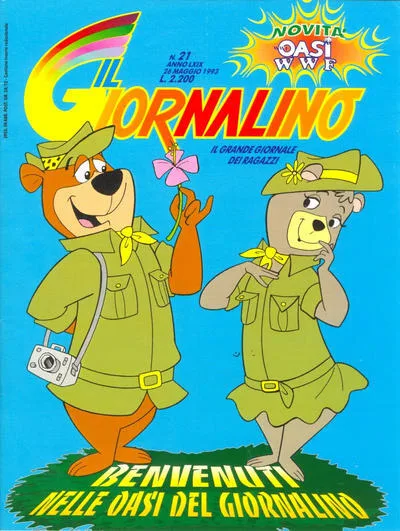 Cover of Benvenuti nelle Oasi del Giornalino