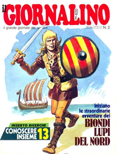 Cover of Biondi Lupi del Nord
