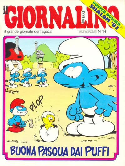 Cover of Buona Pasqua dai Puffi