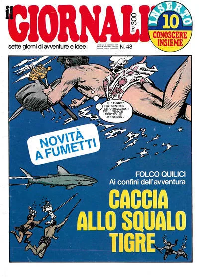 Cover of Caccia allo squalo tigre