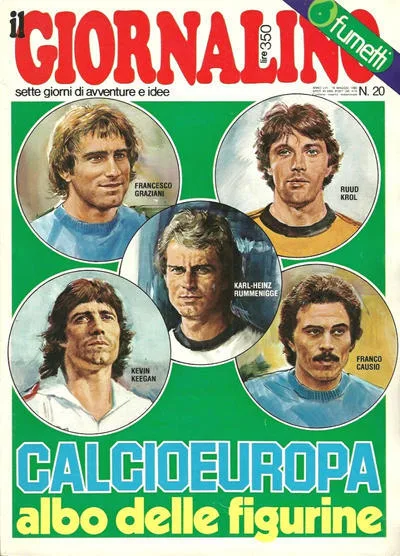 Cover of Calcioeuropa albo delle figurine