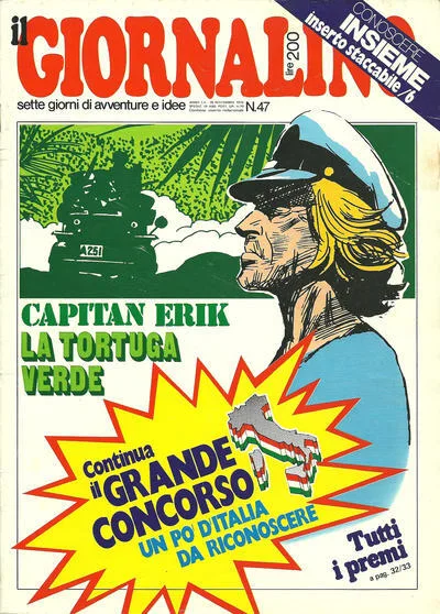 Cover of Capitan Erik La Tortuga Verde
