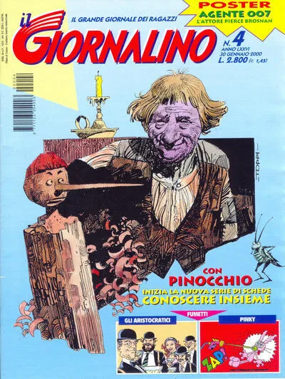 Cover of Com Pinocchio