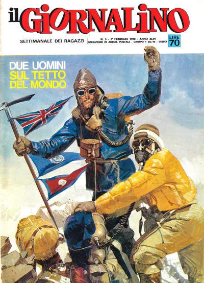 Cover of Due uomini sul tetto del mondo
