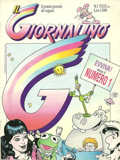 Cover of Evviva! ecco il numero 1