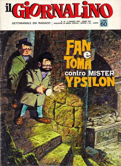 Cover of Fan e Tomà contro Mister Ypsilon