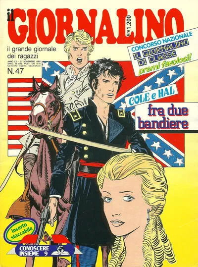 Cover of Fra due bandiere