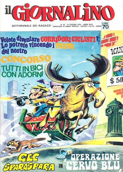 Cover of Gec Sparaspara in Operazione Cervo Blu