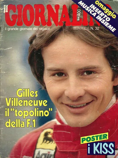 Cover of Gilles Villeneuve il "topolino" dela F.1
