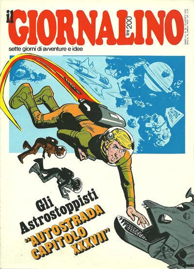 Cover of Gli astrostoppisti  Autostrada capitolo XXXVII
