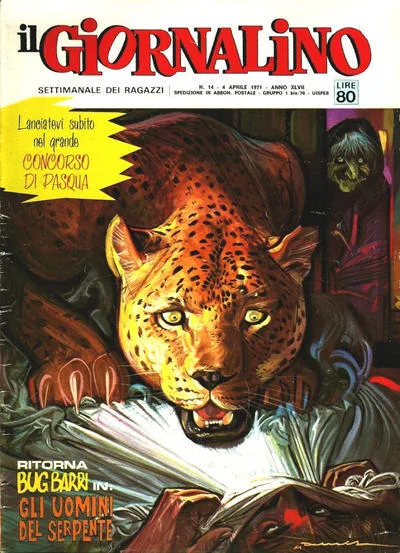 Cover of Gli uomini del Serpente
