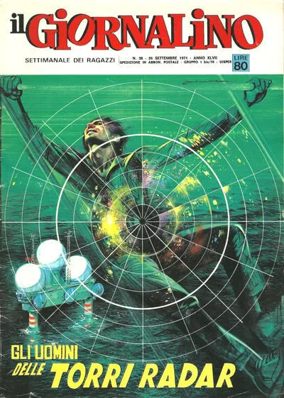 Cover of Gli uomini delle torri radar