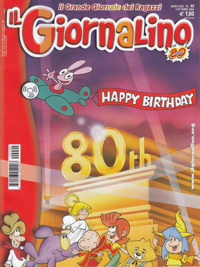 Cover of Happy Birthday 80th