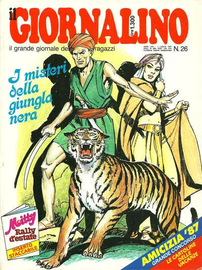 Cover of I misteri della giunglo nera