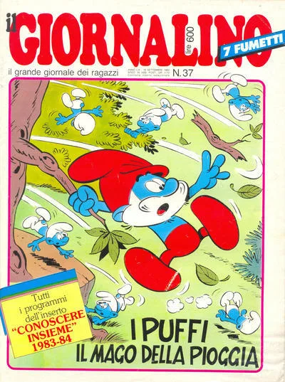 Cover of I puffi il mago della pioggia