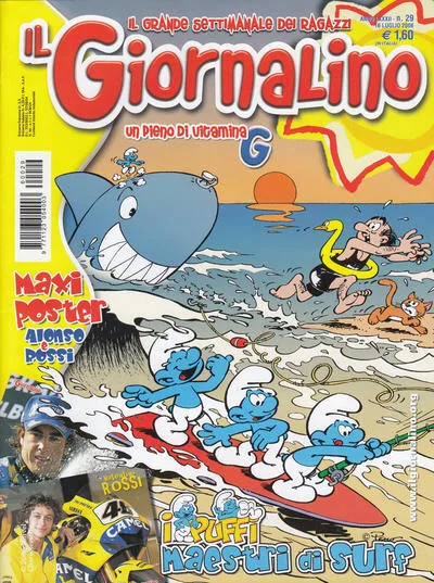 Cover of I puffi mastri di surf