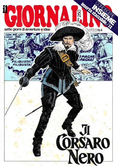 Cover of Il Corsaro Nero