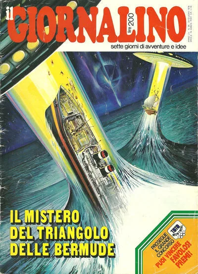 Cover of Il mistero del Triangolo delle Bermude
