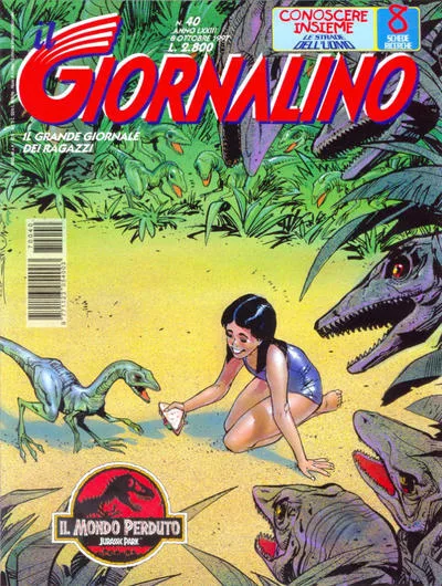 Cover of Il Mondo Perduto Jurassic Park