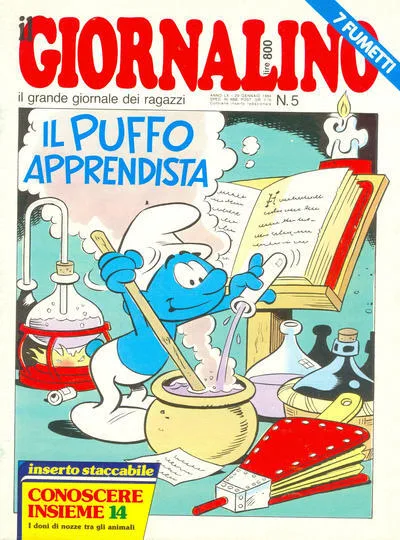 Cover of Il puffo apprendista