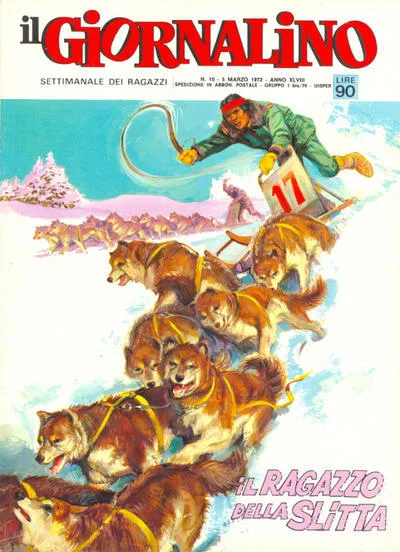 Cover of Il ragazzo della slitta