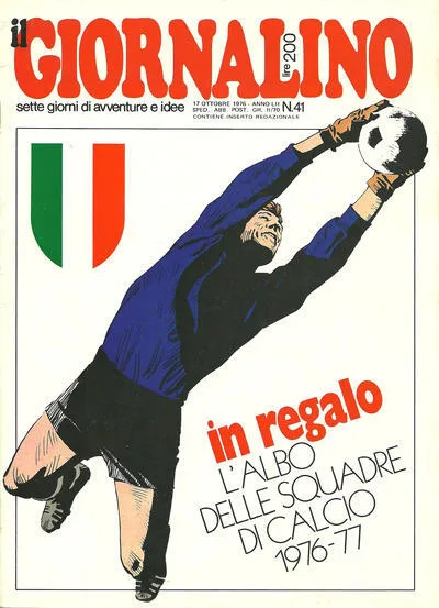 Cover of In regalo L' Albo delle squadre di calcio 1976-77