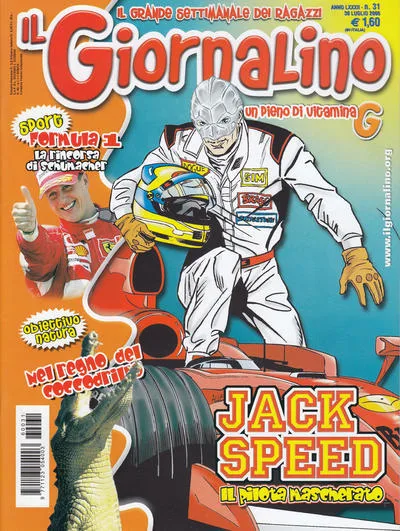 Cover of Jack Speed il pilota mascherato
